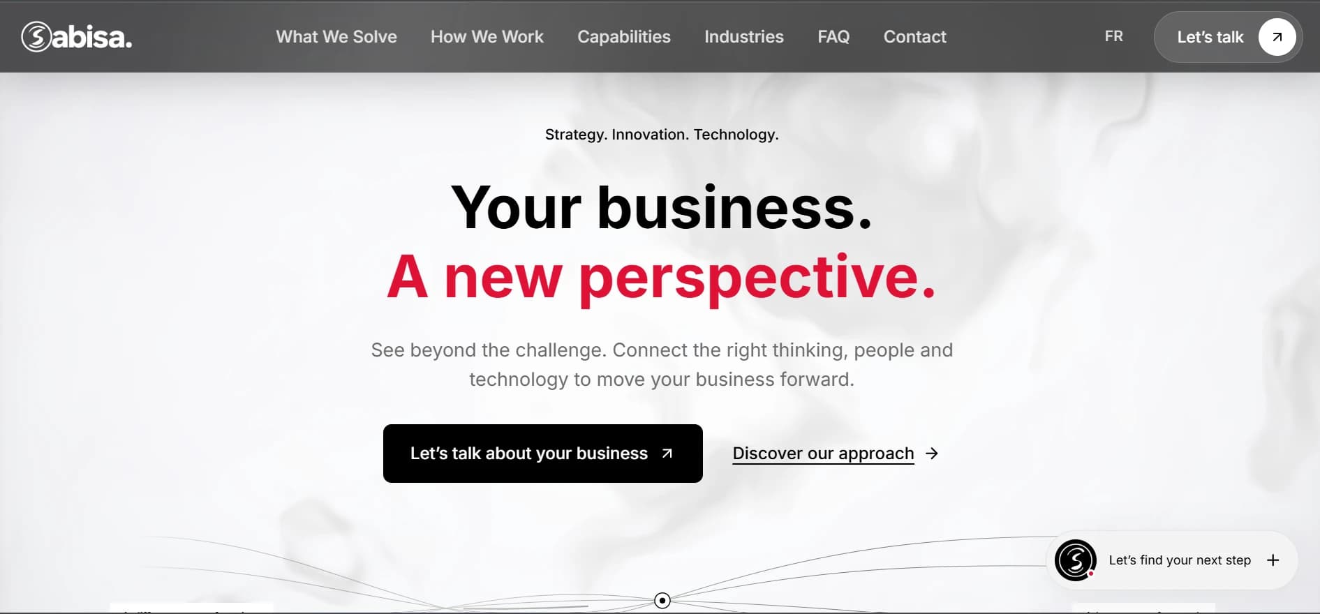 Sabisa: Consulting Platform screenshot